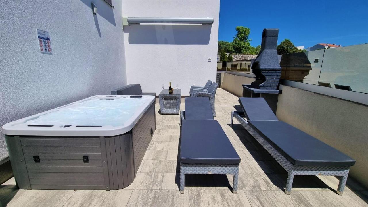 Bartol Luxury Apartments Krk Croatia, With Own Hot Tub - Whirlpool Krk Town Dış mekan fotoğraf
